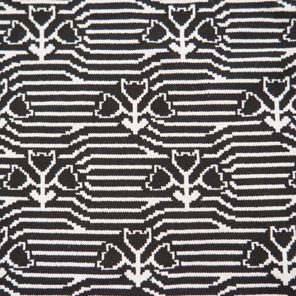 !! Zara Black White Stripe Sleeveless Crop Tank Top sz US S - Picture 3 of 4